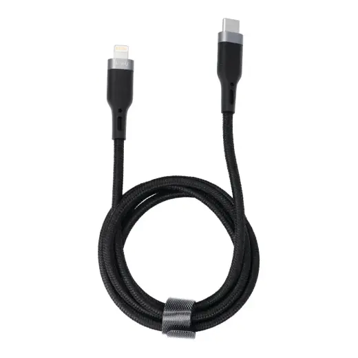 WiWU Wi-C013 data transfer and charging cable | USB-C to Lightning | 30W | 1.2m | black