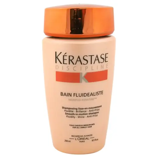 Kérastase Discipline Bain Fluidealiste Shampoo for Cleansing Impurities and Protection Against Hair Frizz 250ml