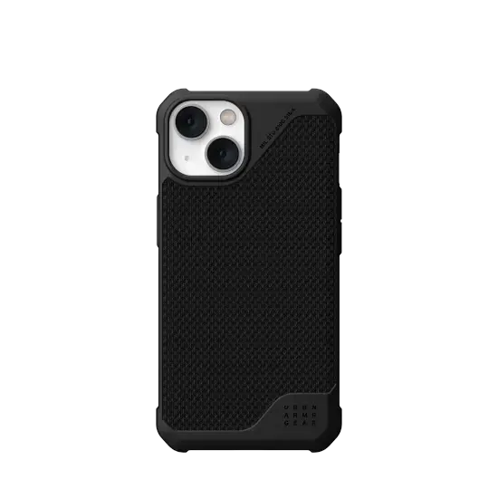 UAG Metropolis LT - protective case for iPhone 14 Plus, compatible with MagSafe (kevlar-black)