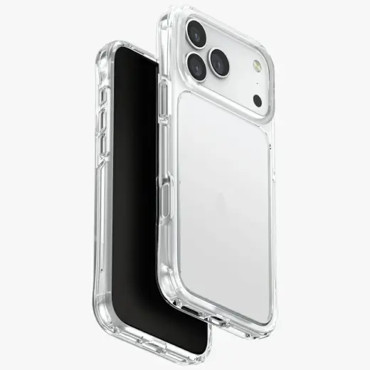 UNIQ Lifepro Xtreme phone case for iPhone 17 Pro Max transparent