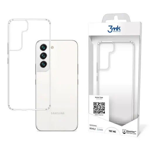 3mk Armor phone case for Samsung Galaxy S22 (S901) transparent