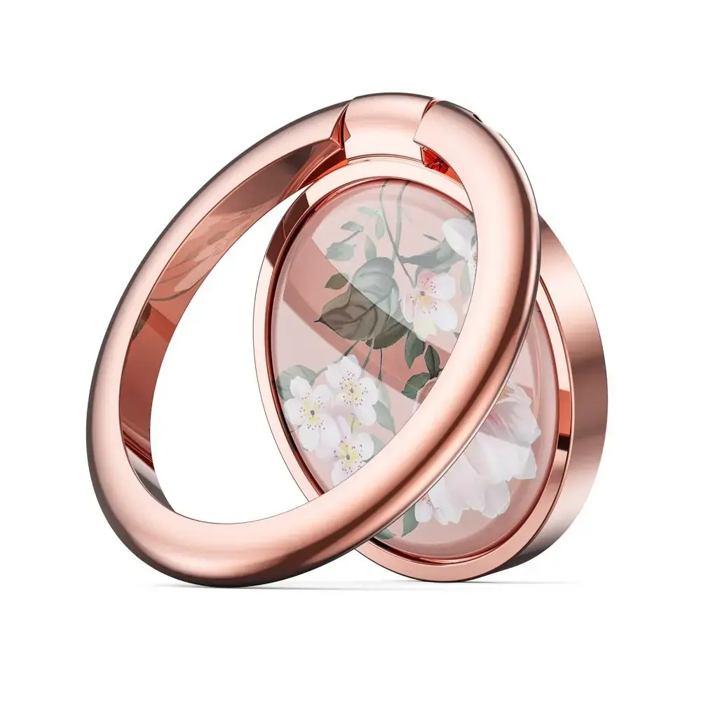 Tech-Protect Magnetic Phone Ring holder | ring with stand function - pink flowers