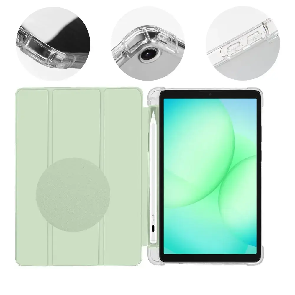 OBAL:ME MistyTab Case for Samsung Galaxy Tab A11/A9 Light Green