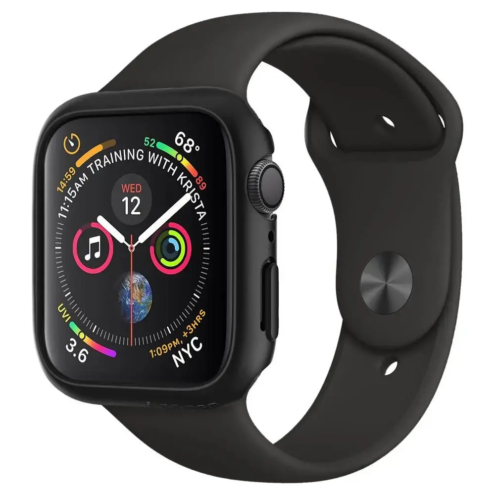 Spigen Thin Fit case for Apple Watch 4 | 5 | 6 | SE (40mm) black