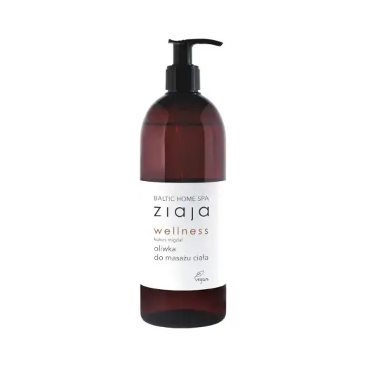 Aromatic Massage Oil Ziaja Baltic Home Spa Wellness 490 Ml Almond Coconut