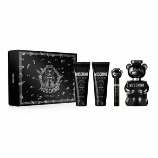 Moschino Toy Boy Eau De Parfum Spray 100ml Set 4 Pieces