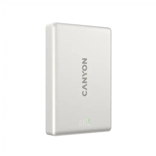 CANYON magnetic power bank OnPower 511 PD20W 10000mAh Aluminium Star Grey