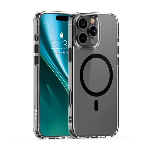 Etteri Color Mag case for iPhone 16 Pro 6,3" black