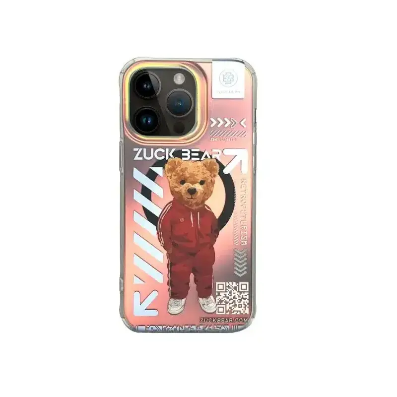 Nakładka Zuck Bear New York Never Sleep Magsafe do Iphone 15 Pro Bronks Energy TTT