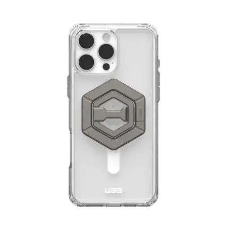 UAG Plyo Magsafe Case with Magnetic Ring Stand for iPhone 16 Pro Max - Titanium