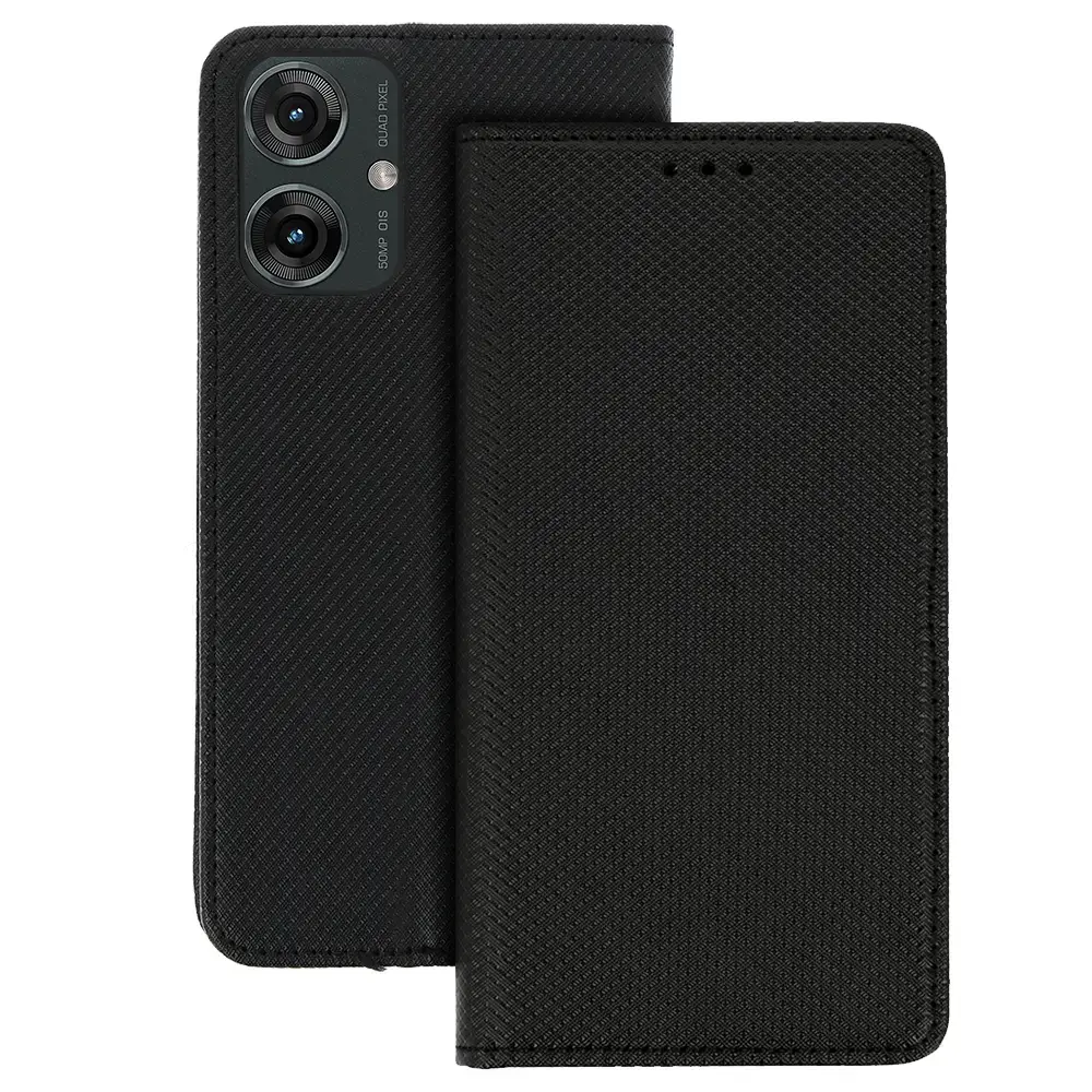 Smart Book MAGNET Case for MOTOROLA MOTO G55 5G BLACK