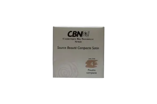 CBN, Source Beaute, Satin Finish, Compact Foundation, 4, 10 g
