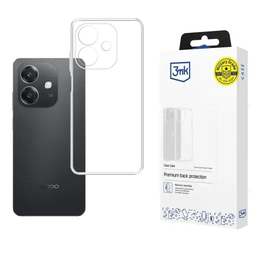 3mk Clear Case for Oppo A40 | A40M | A3 4G transparent