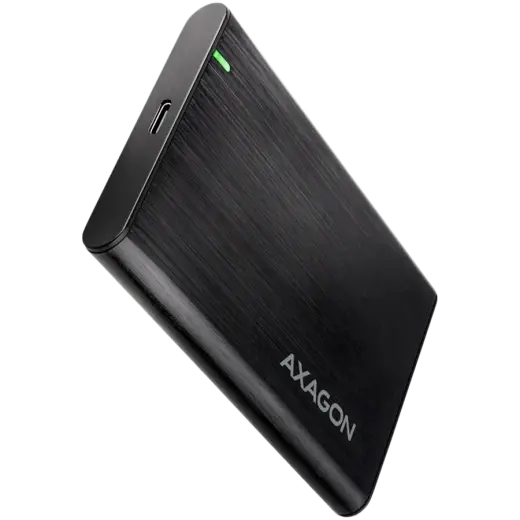 AXAGON EE25-A6C USB-C 3.2 Gen 1 - SATA 6G 2.5'' External SCREWLESS ALU RAW box BLACK