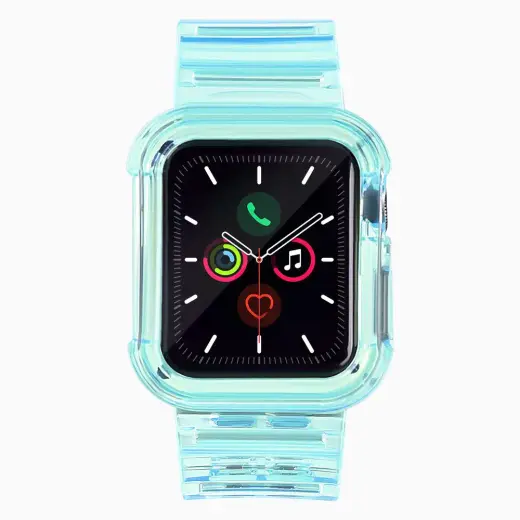 išmaniojo laikrodžio dirželis Apple Watch (40 mm) | silikoninis | mėlynas