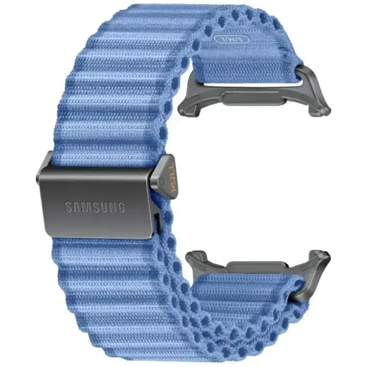 Samsung Trail Band viedpulksteņa siksniņa priekš Galaxy Watch Ultra 2 | neilons | zila