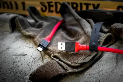 Tactical Fat Man Cable USB-C|USB-C 1m Red