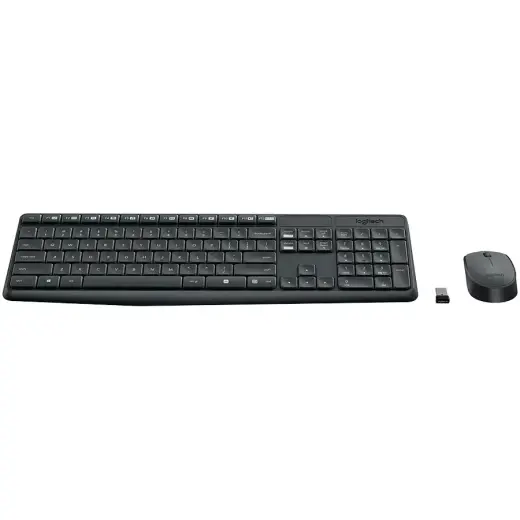 LOGITECH MK235 Wireless Combo - GREY - MEDITER