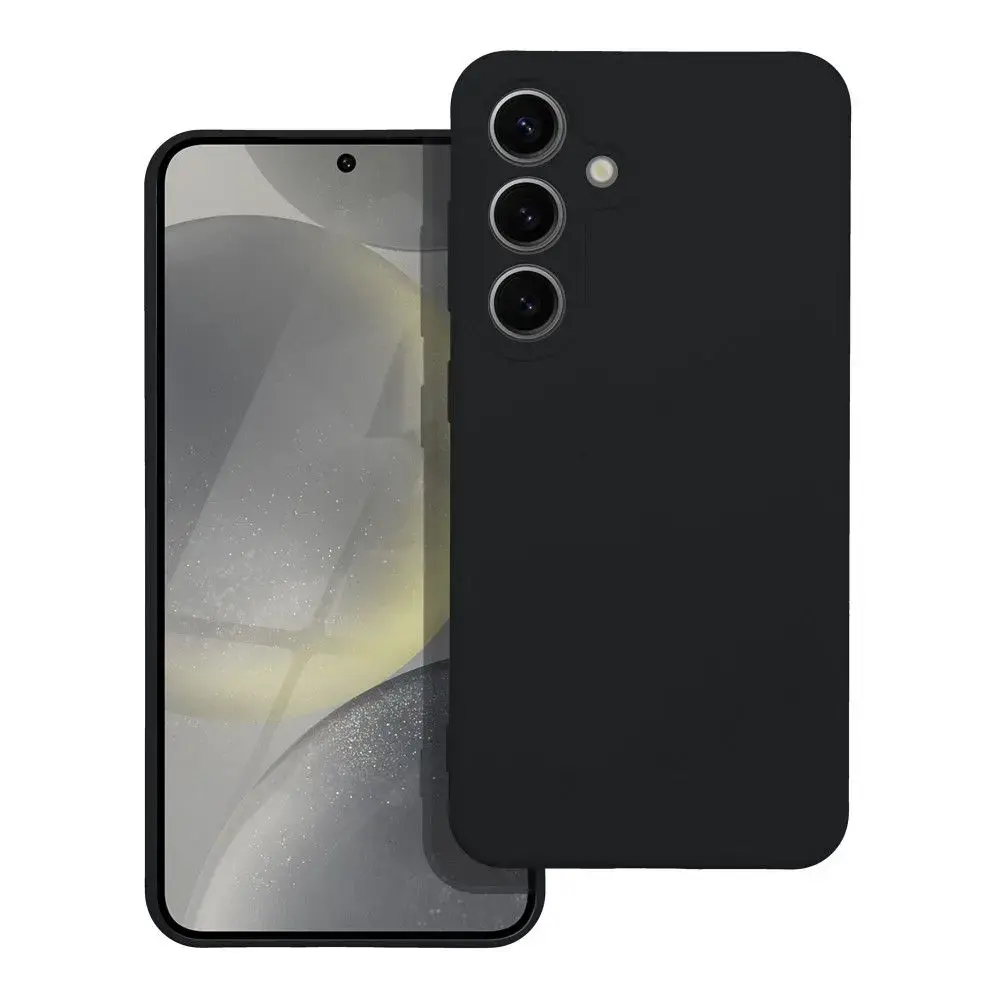Silicone maciņš telefonam Samsung Galaxy S24 (S921) melns