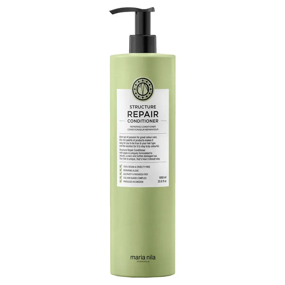 Maria Nila, Structure Repair, Cruelty Free, Hair Conditioner, For Repairing, 1000 ml