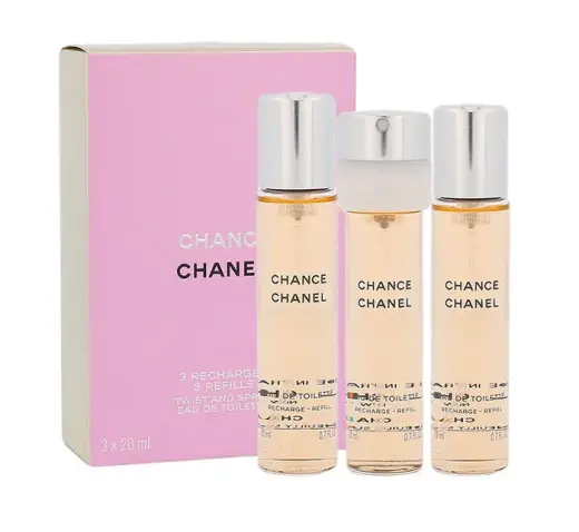 Chanel Chance Refill Eau de Toilette 3x20 ml