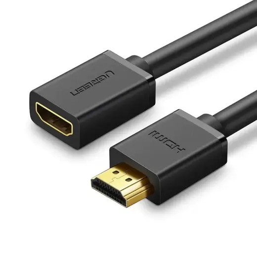 Ugreen HD107 10142 HDMI (male) - HDMI (female) 4K Cable 2m - Black