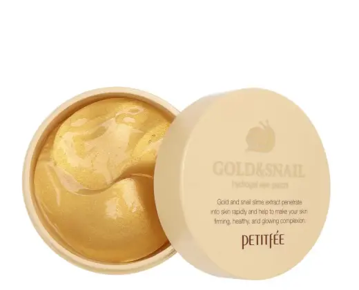 Petitfee, Gold & Snail, Hydrating & Firming, Day & Night, Eye Patch, 60 pcs