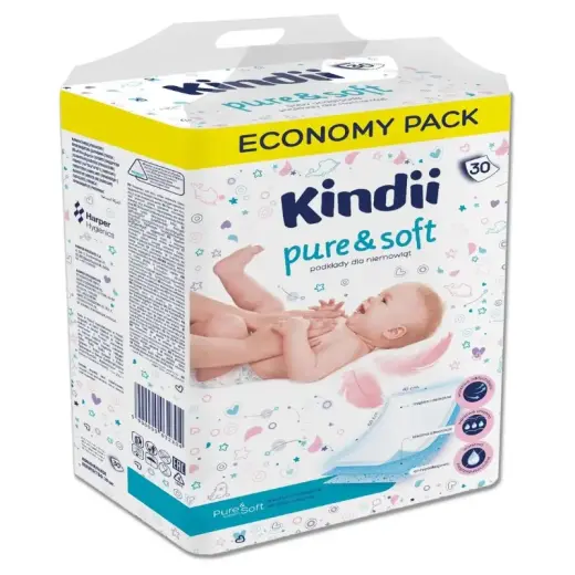 Комплект детского постельного белья Kindii Pure & Soft, 30 шт., 40x60 см.