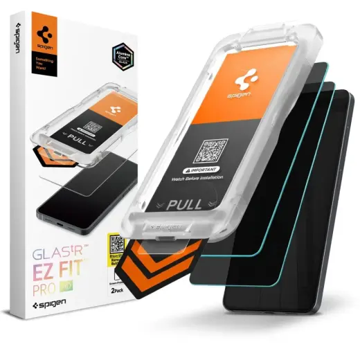 Защитное стекло Spigen Glas.Tr Ez Fit Pro HD Privacy Glass для Galaxy S26+ (эффект приватности)