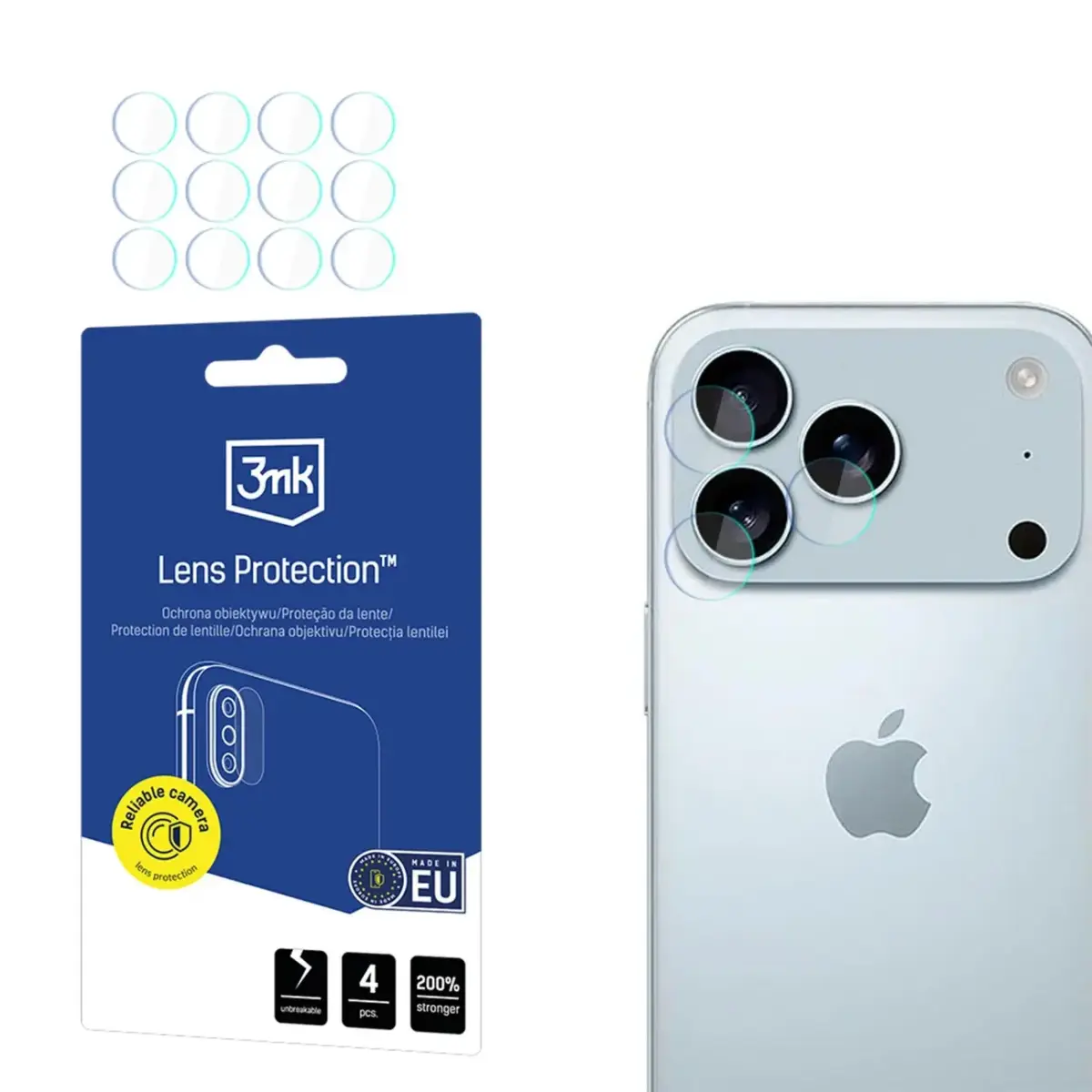 3mk Lens Protection Camera Glass for Apple iPhone 17 Pro Max