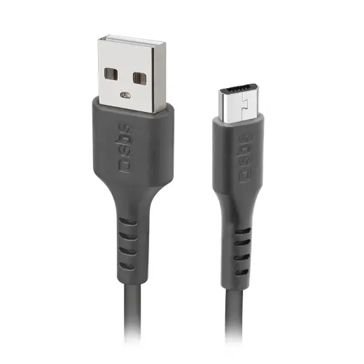  data transfer and charging cable | USB-A to Micro USB | black