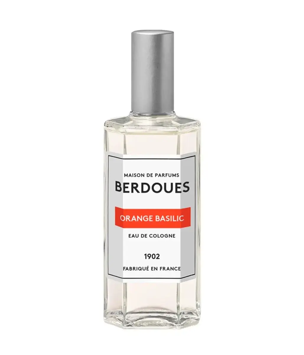 Parfums Berdoues, Orange Basilic, Eau De Cologne, Unisex, 125 ml