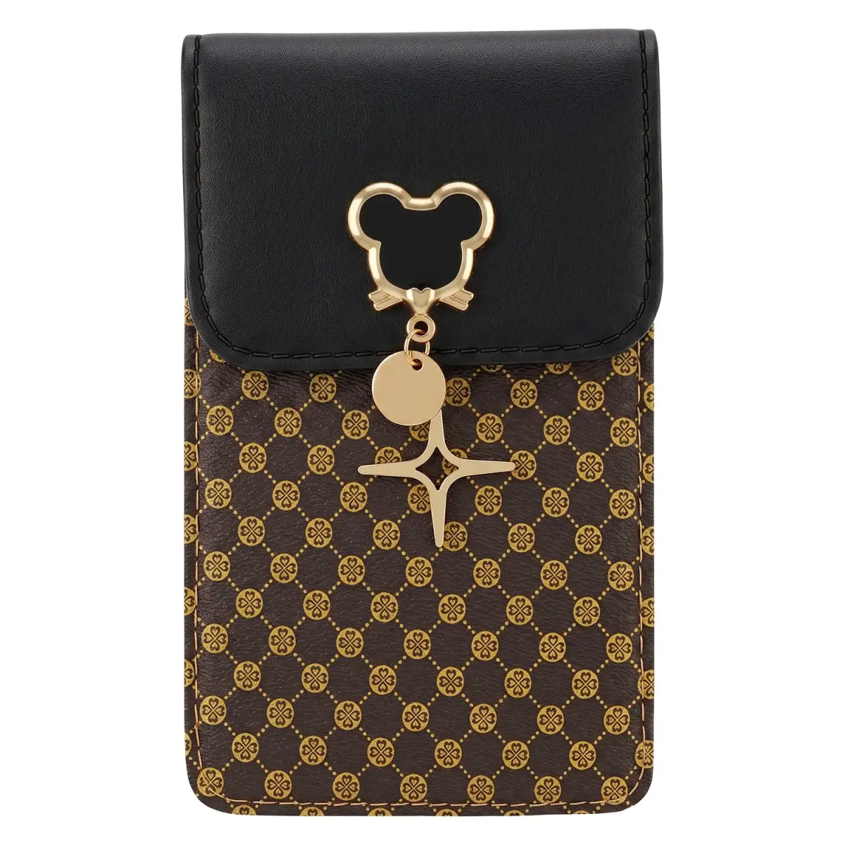 PHONE BAG MOUSE 19*12*2 CM BLACK