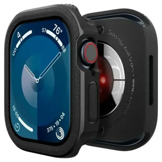 Spigen Caseology Vault Apple Watch 10 46mm czarny|matte black ACS08610