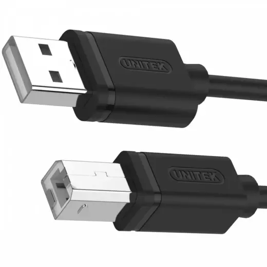 USB 2.0 CABLE AM-BM, 3M; Y-C420GBK