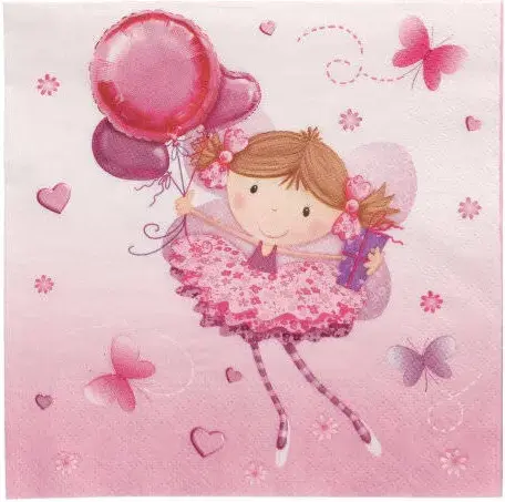 Papstar Napkins Little Dancer 33x33cm, 3-ply, 20 pcs