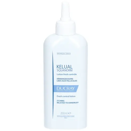 Ducray Kelual Squanorm Fresh Control Lotion Solution for Dandruff 200 Ml