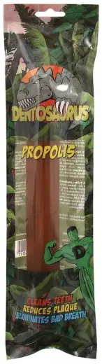 Gardums suņiem – Mr. Dental dentosaurus stick with propolis XL 25 cm 1gab