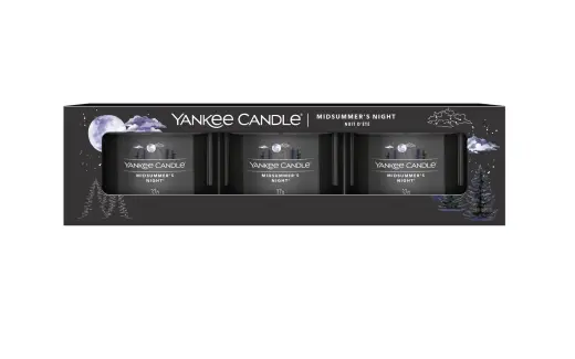 Midsummer's Night® Yankee Candle, Black, 17.5cm X 4.5cm | Fresh & Clean