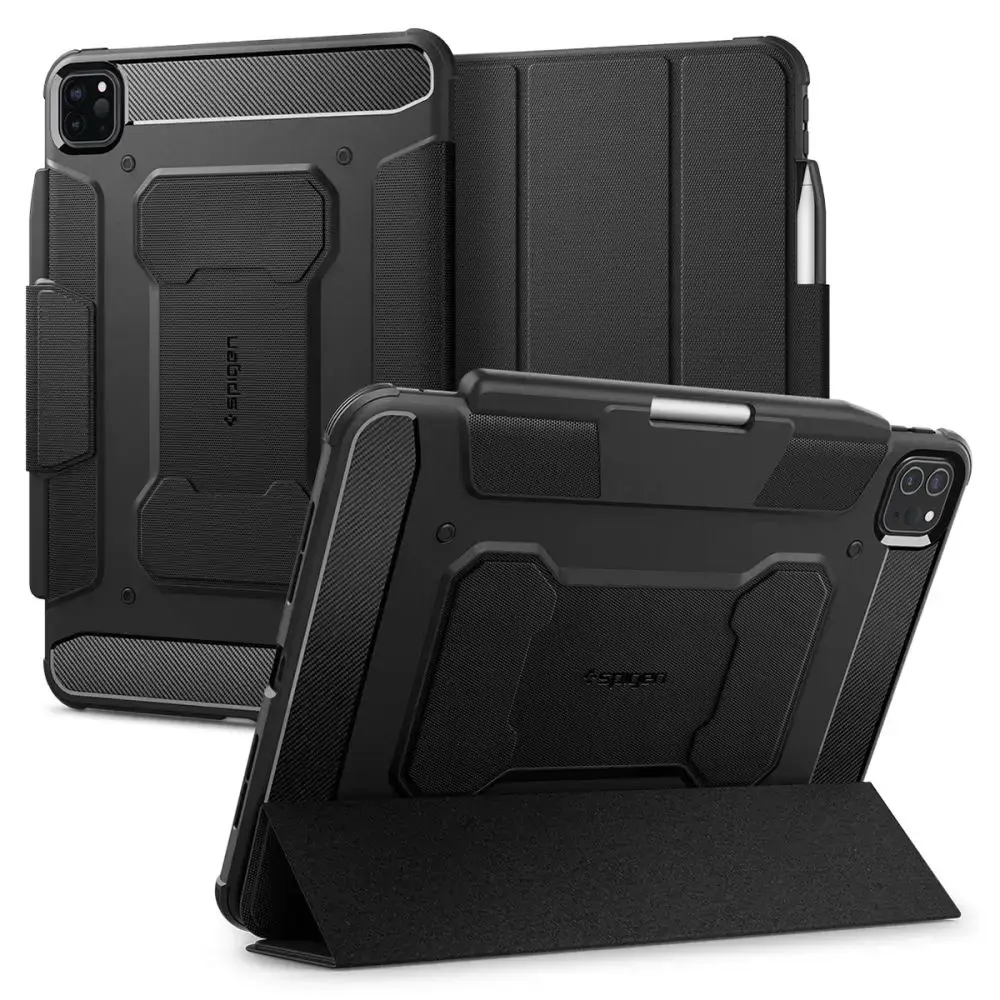 Spigen Rugged Armor Pro case for iPad Pro 11" 2024 - black