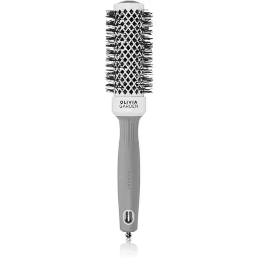Olivia Garden - Expert - Blowout Shine - White & Grey - 35mm