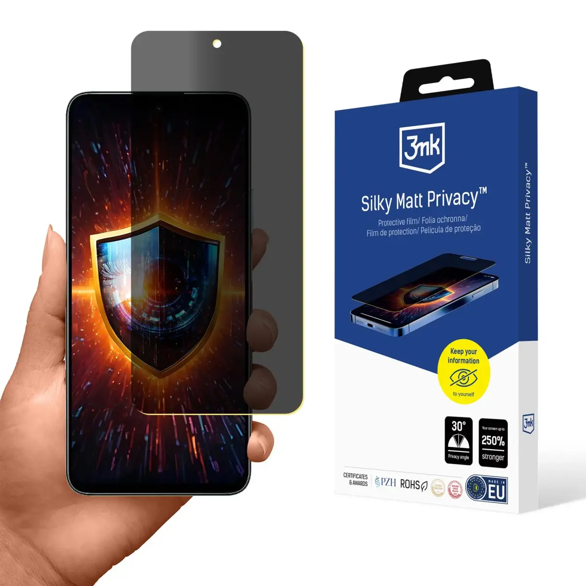 Honor Play 8T - 3mk Silky Matt Privacy