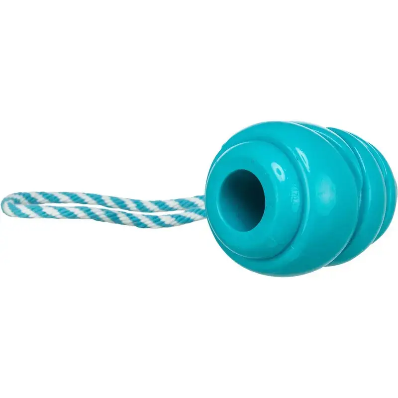 Rotaļlieta suņiem - Trixie Super Strong jumper, with rope, TPR, 36.5 cm/7.9 cm