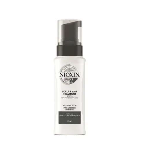 Nioxin System 2 Scalp & Hair Treatment for Natural Hair with Progressed Thinning 100ml