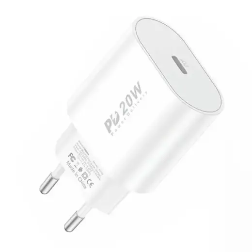Foneng EU39 travel charger | 20W | USB-C | white