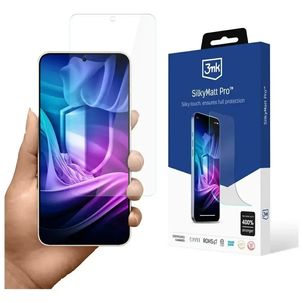 3MK Silky Matt Pro matēta aizsargplēve telefona ekrānam Samsung Galaxy S25 Edge (S937)