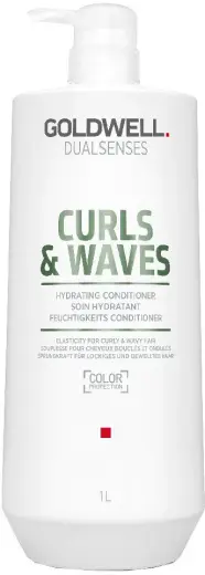 Goldwell Dualsenses Curls & Waves Conditioner 1000Ml in Clear