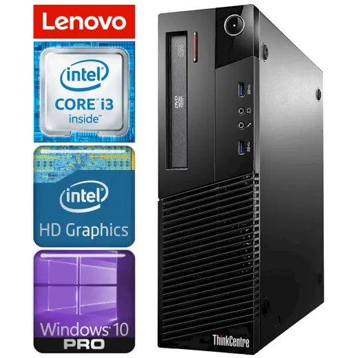 Lenovo M83 SFF i3-4160 16GB 960SSD+1TB DVD WIN10PRO|W7P [refurbished]