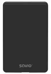 Kastīte cietajam diskam Savio 2.5" HDD/SSD SATA USB 2.0