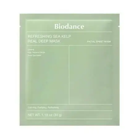 Biodance Refreshing Sea Kelp Real Deep Mask 1 Pcs